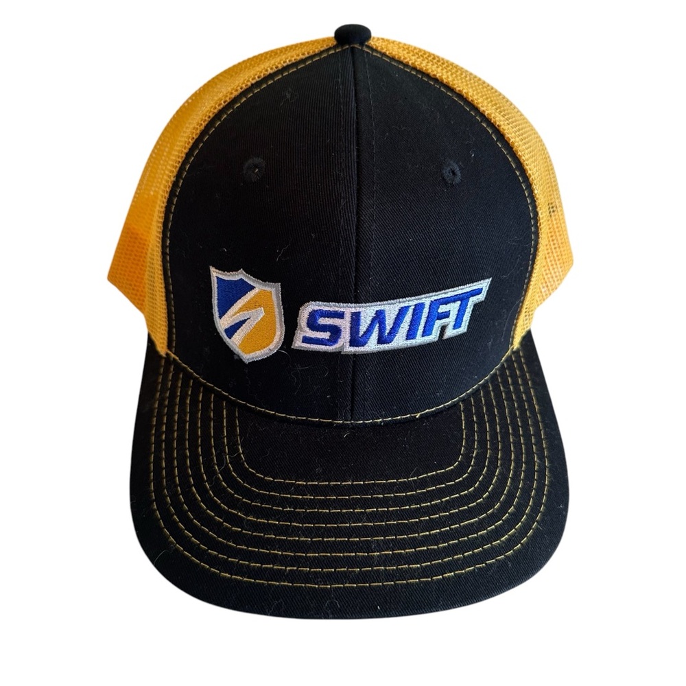 Swift Trucker Hat Yellow and Black SnapBack. New Without Tags.